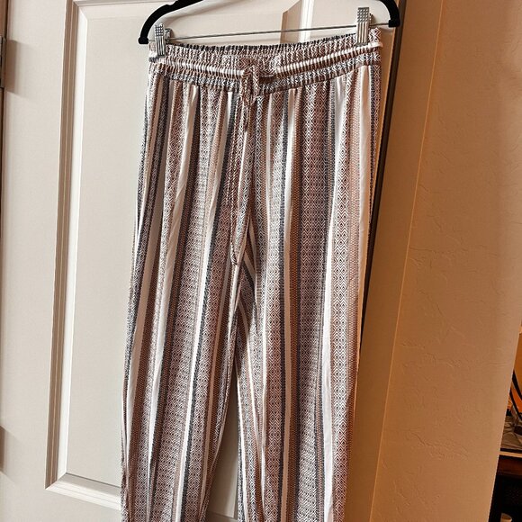 NYCC Flowy Comfort Pants – Size Small | Fall Neutrals Perfection! - Picture 1 of 3